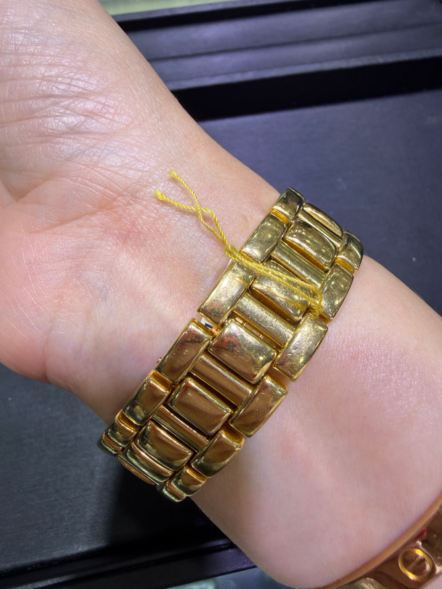 CARTIER 18K Gold Pasha Watch