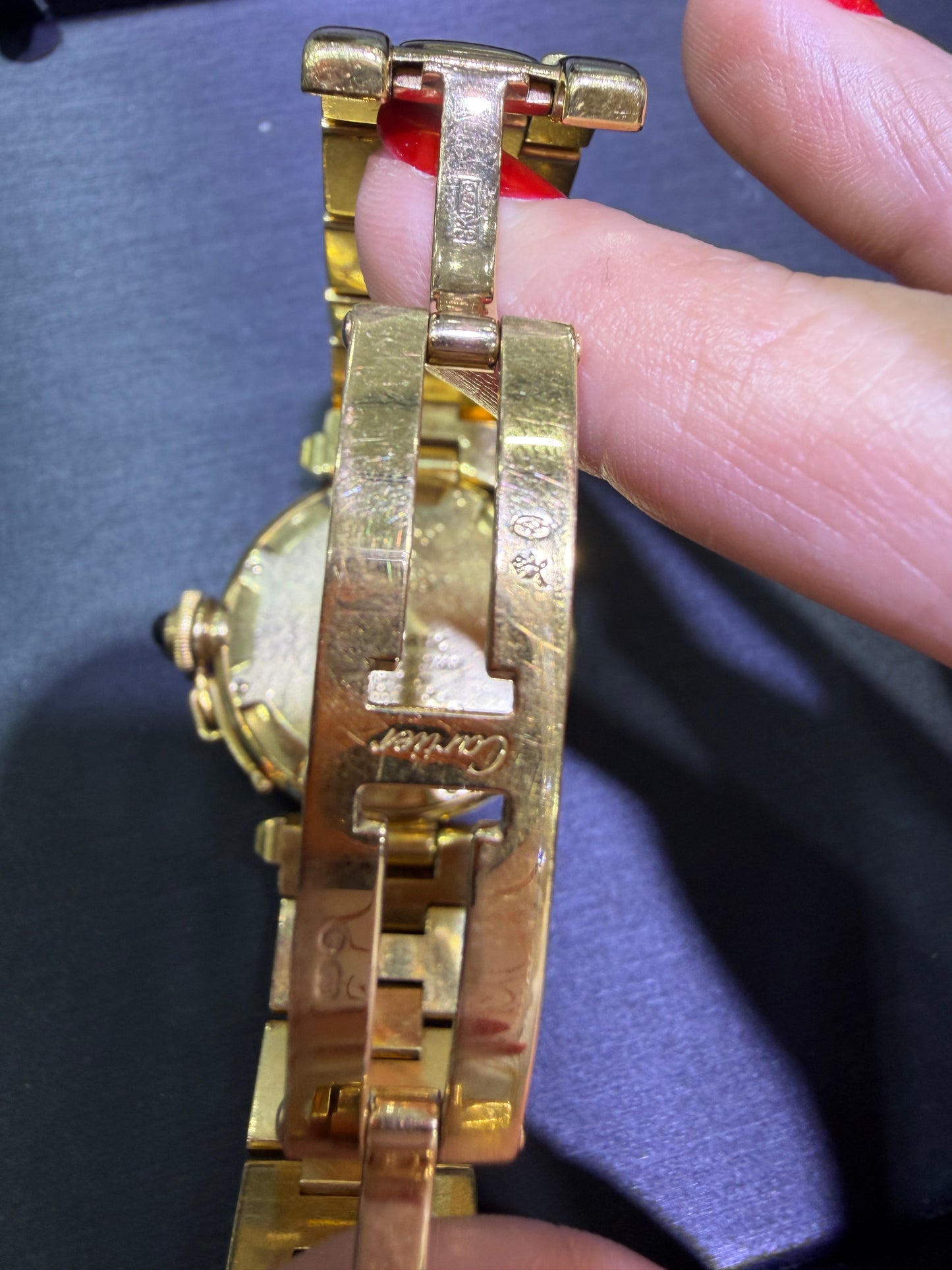 CARTIER 18K Gold Pasha Watch