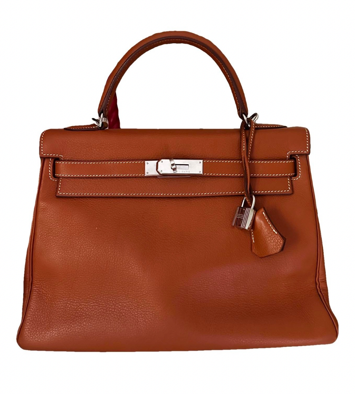 HERMES Kelly Retourne 32 Taurillon Clemence Leather