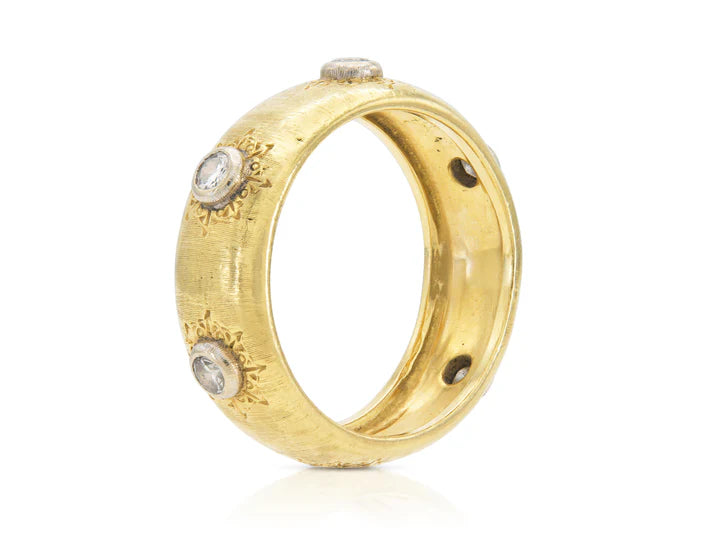Vintage 1960s Mario Buccellati Macri Classica Ring