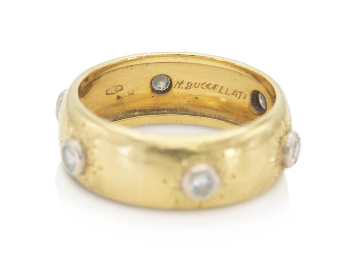Vintage 1960s Mario Buccellati Macri Classica Ring