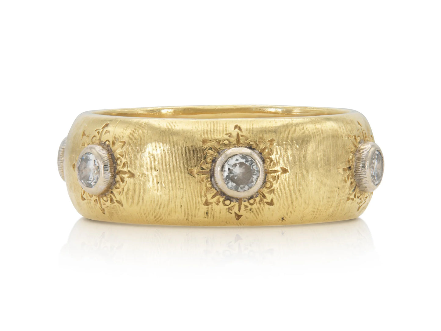 Vintage 1960s Mario Buccellati Macri Classica Ring