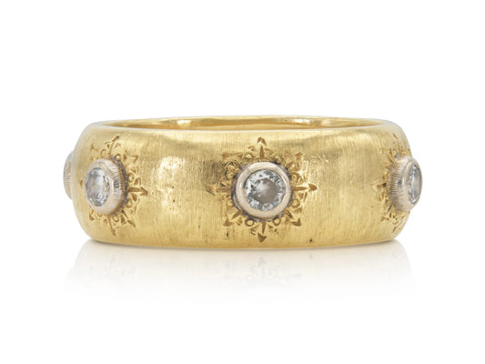 Vintage 1960s Mario Buccellati Macri Classica Ring