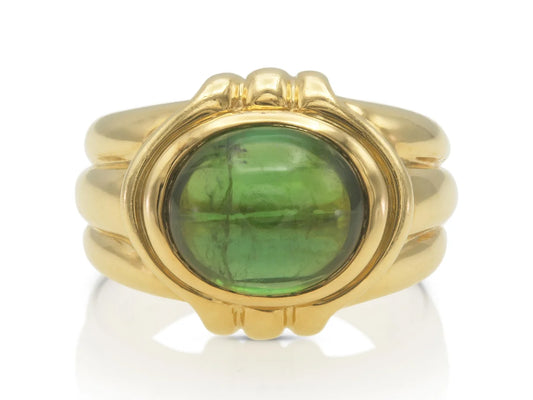 Bvlgari Cabochon Tourmaline Ring
