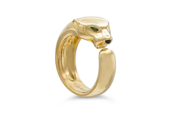 CARTIER Single Head Panthere Ring
