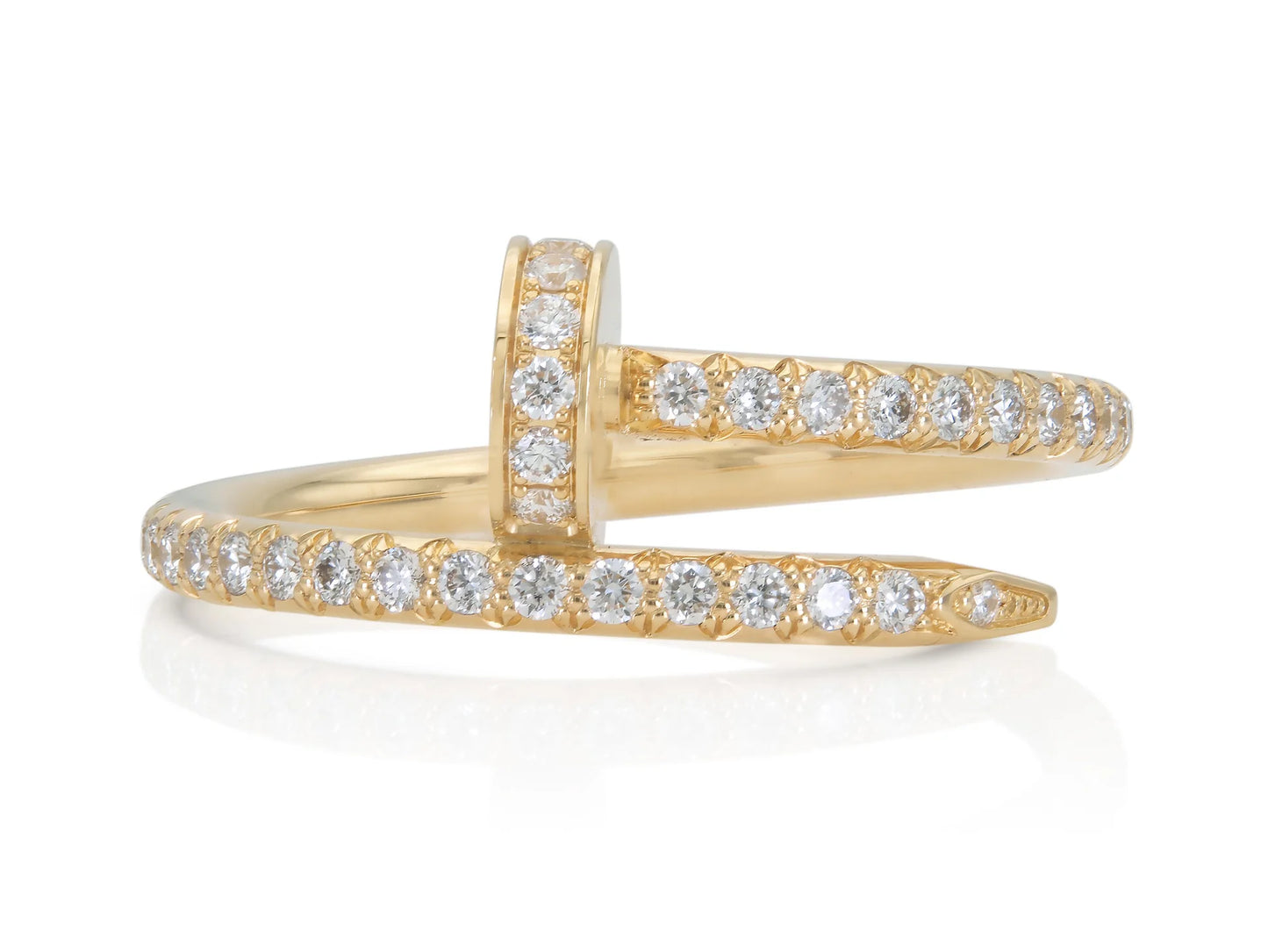 Cartier Juste un Clou Ring with Diamonds