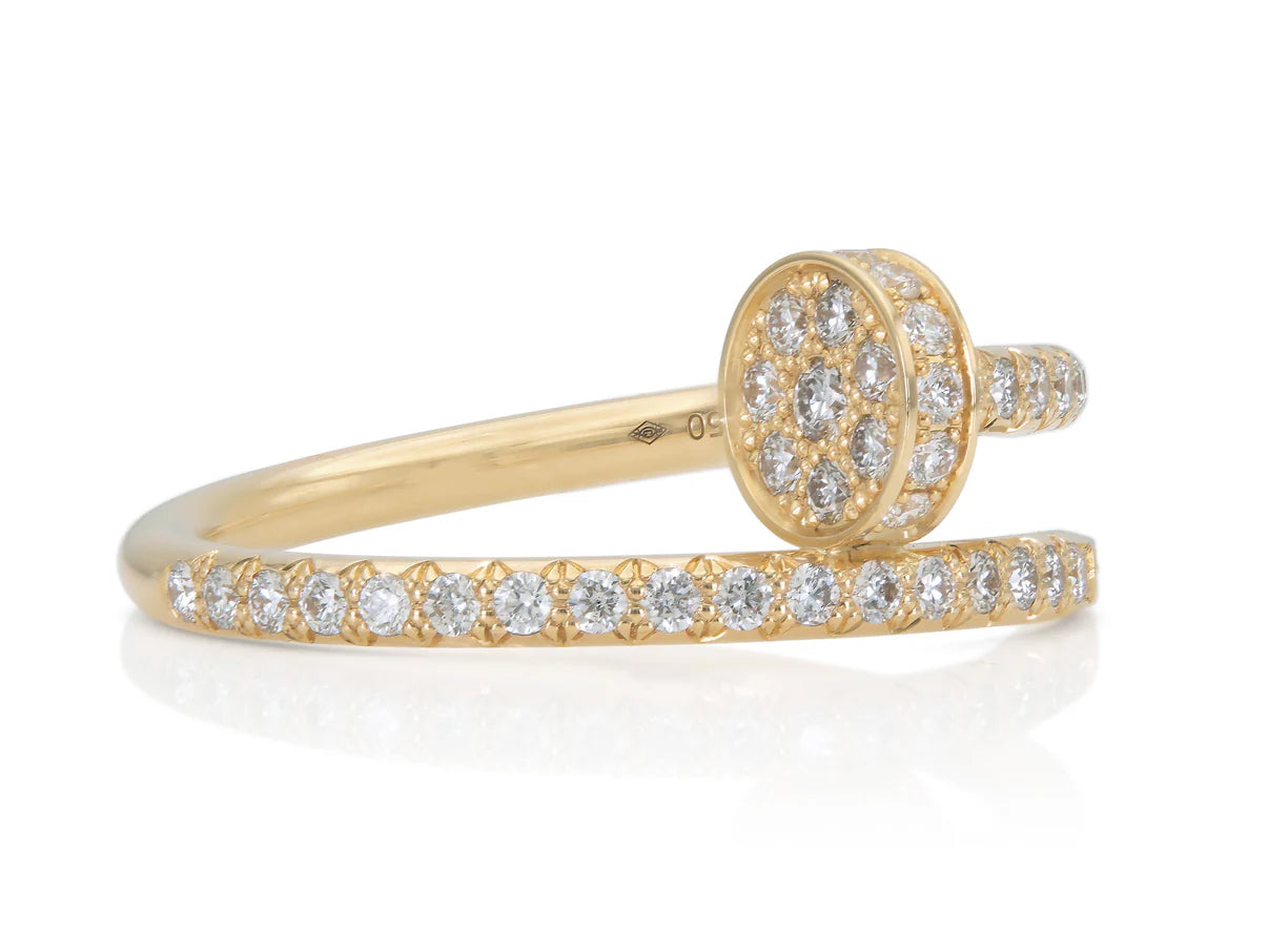 Cartier Juste un Clou Ring with Diamonds