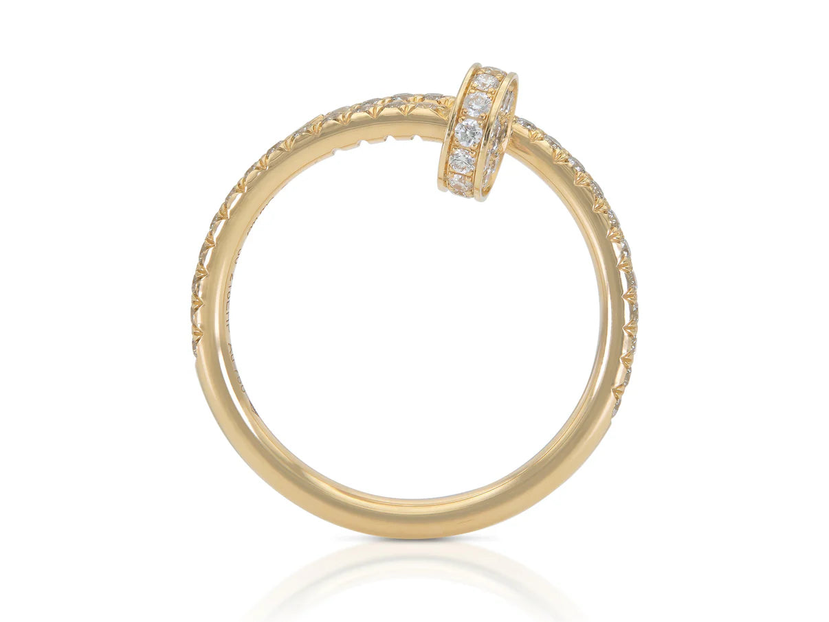 Cartier Juste un Clou Ring with Diamonds