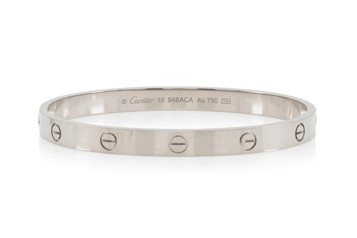 Cartier Love Bracelet White Gold