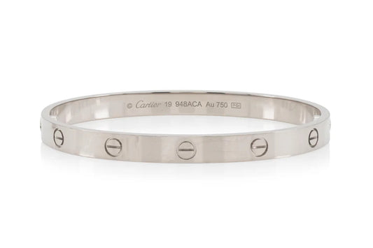 Cartier Love Bracelet White Gold
