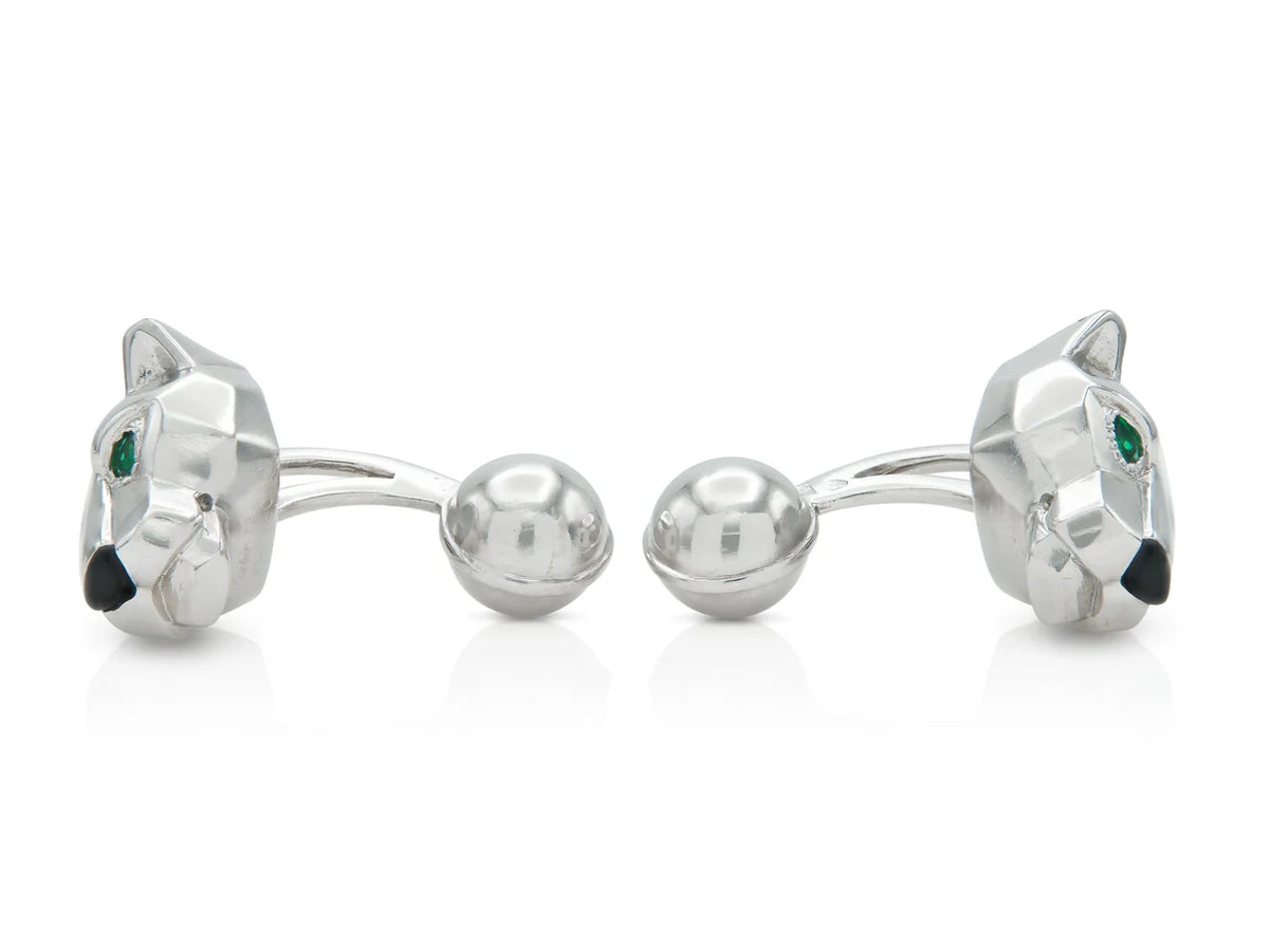 Cartier Panthere Gold Cufflinks