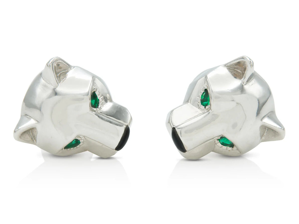 Cartier Panthere Gold Cufflinks
