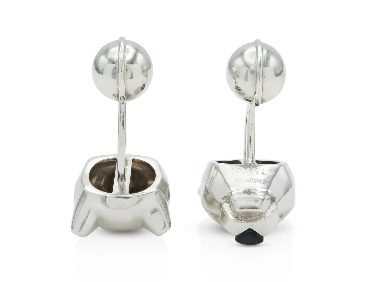 Cartier Panthere Gold Cufflinks
