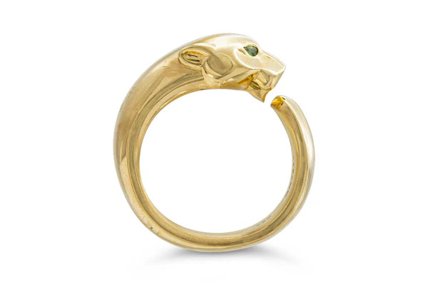 CARTIER Single Head Panthere Ring
