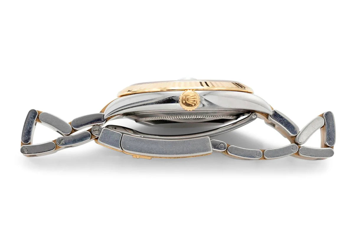 Rolex Wimbledon Datejust Gold Two-Toned Watch