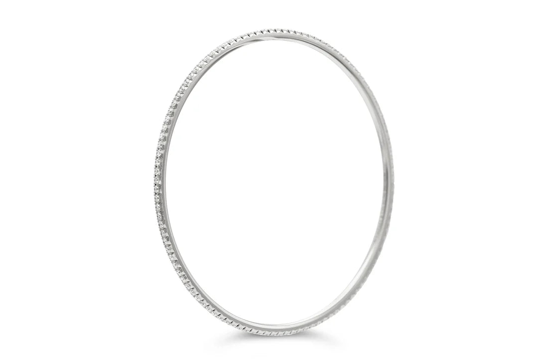 Tiffany & Co. "Metro" White Gold Bangle Bracelet "Metro" White Gold Bangle Bracelet