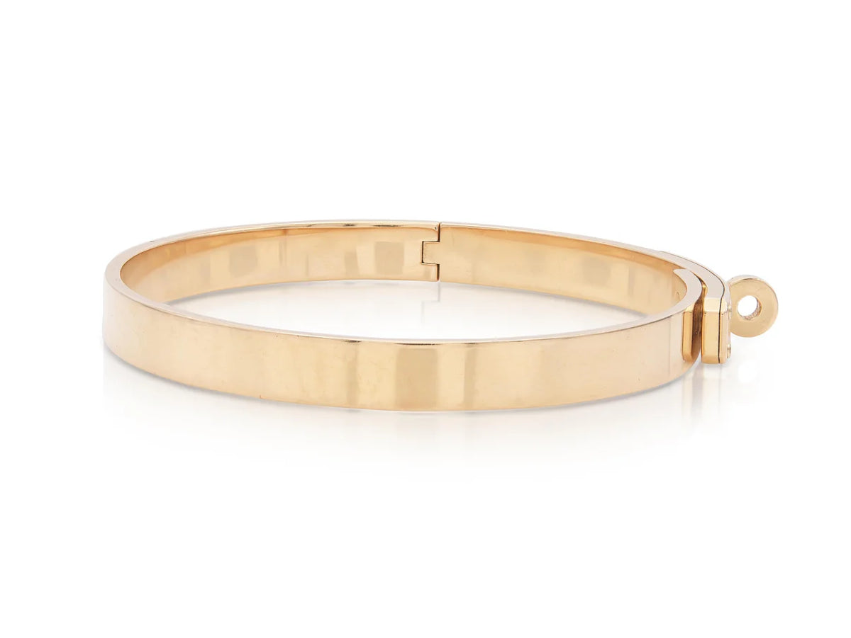 Hermes Kelly Bracelet Rose Gold Bracelet